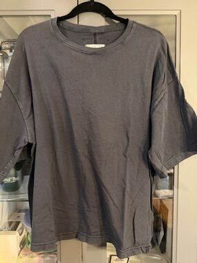 Free People oversized crew neck tshirt